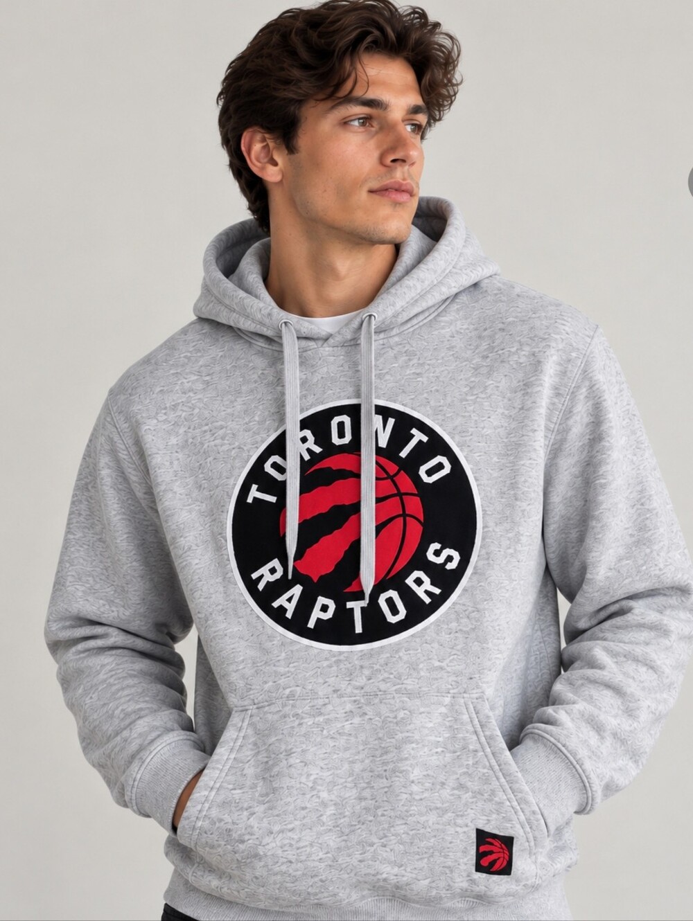 Toronto Raptors NBA Official Licensed Grey Hoodie Men’s M